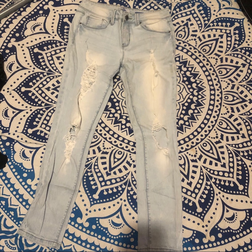 Light Blue Skinny Jeans